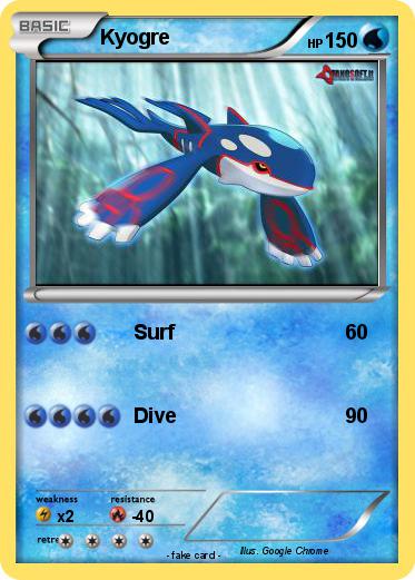 Pokemon Kyogre