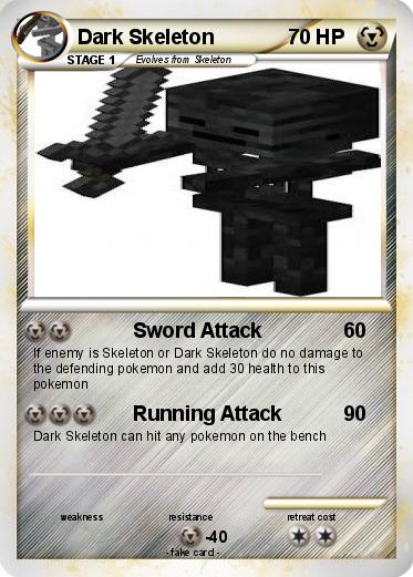 Pokemon Dark Skeleton