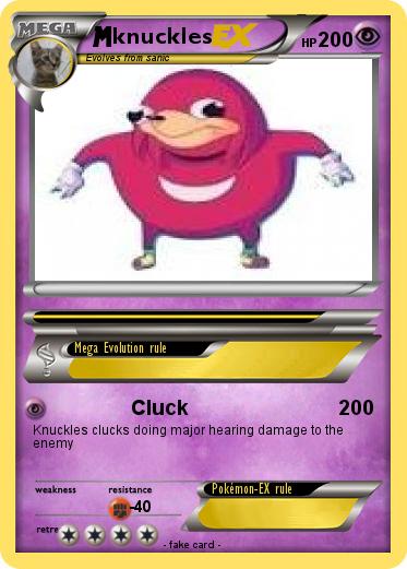 Pokemon knuckles