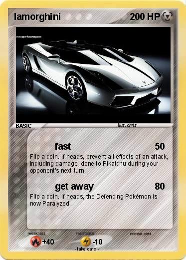 Pokemon lamorghini