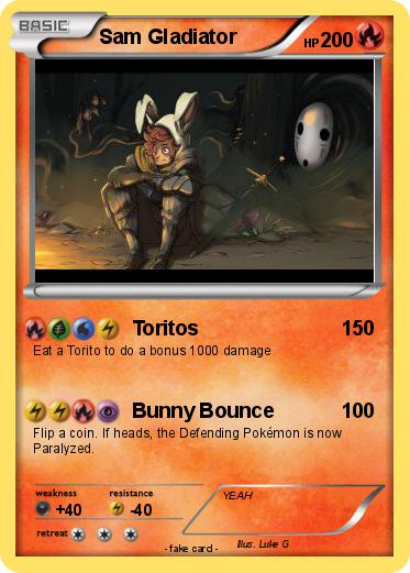 Pokemon Sam Gladiator