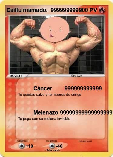 Pokemon Caillu mamado.  9999999999