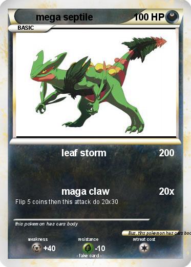 Pokemon mega septile