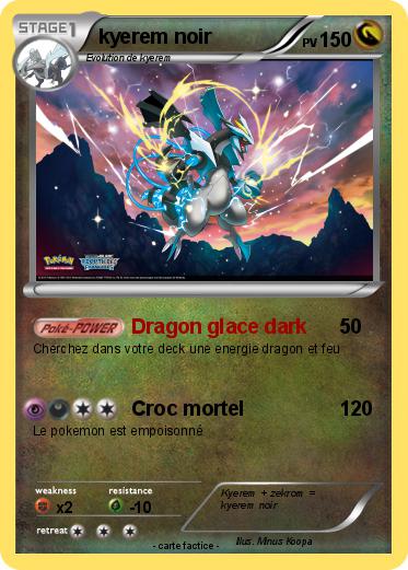 Pokemon kyerem noir