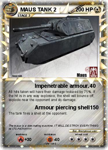 Pokemon MAUS TANK 2