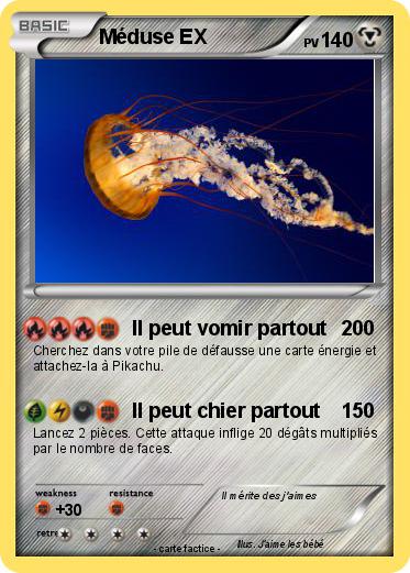 Pokemon Méduse EX