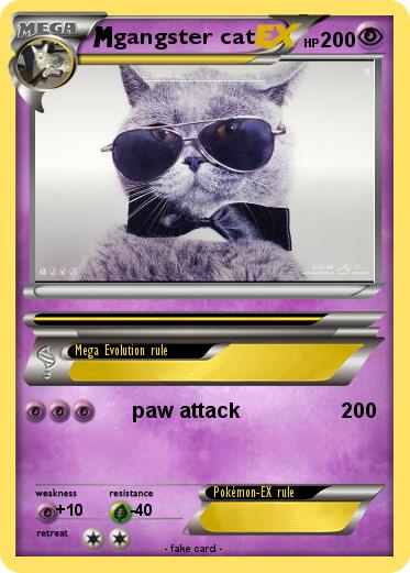 Pokemon gangster cat