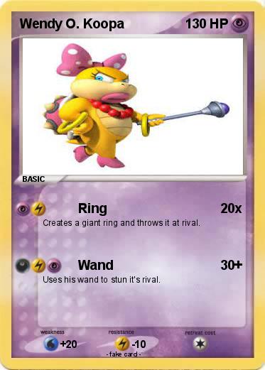 Pokemon Wendy O. Koopa