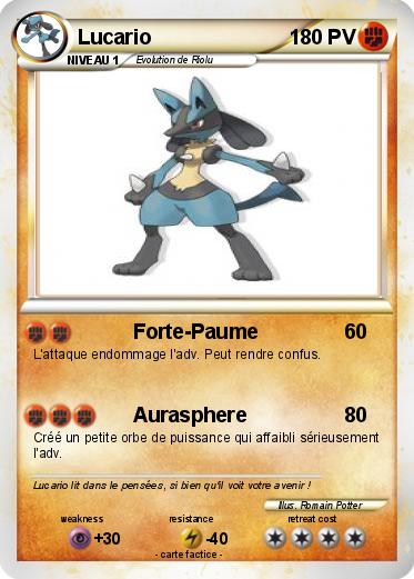 Pokemon Lucario