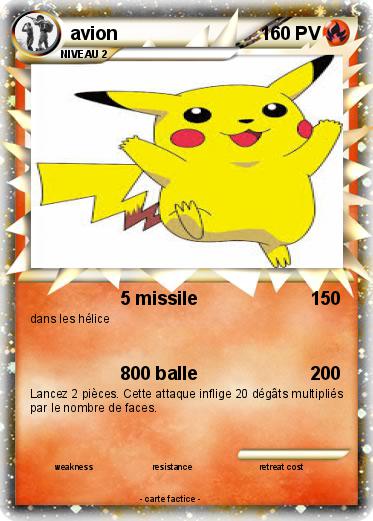 Pokemon avion