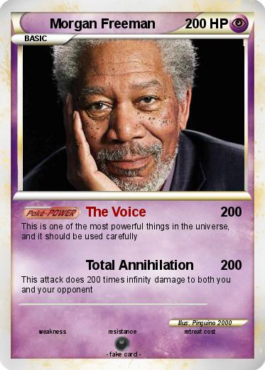 Pokemon Morgan Freeman