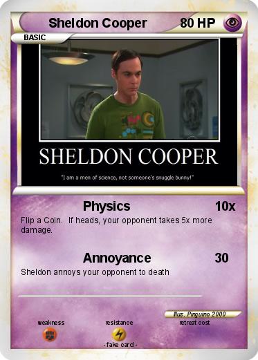 Pokemon Sheldon Cooper