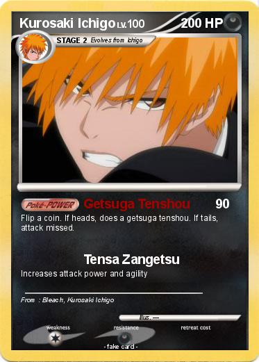 Pokemon Kurosaki Ichigo