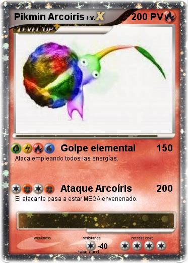 Pokemon Pikmin Arcoiris