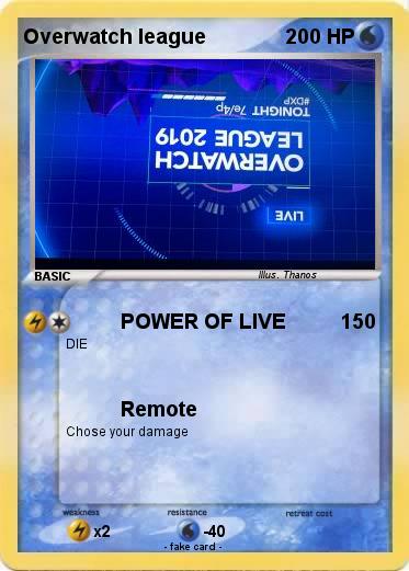 Pokemon Overwatch league