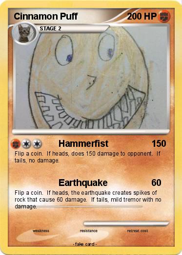 Pokemon Cinnamon Puff