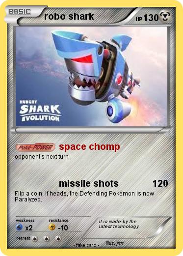 Pokemon robo shark