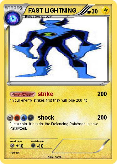Pokemon FAST LIGHTNING