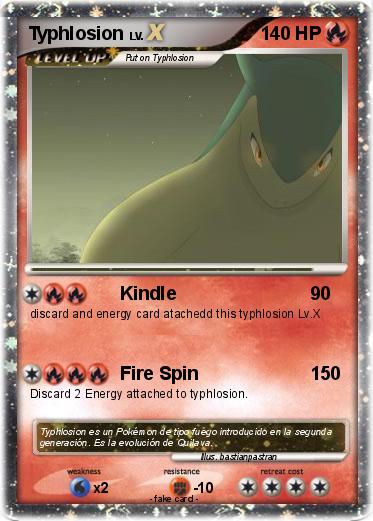 Pokemon Typhlosion