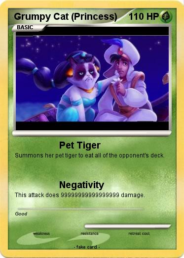 Pokemon Grumpy Cat (Princess)