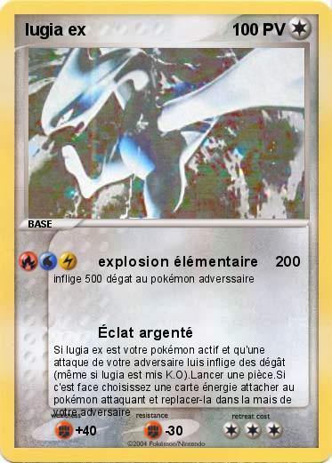 Pokemon lugia ex 