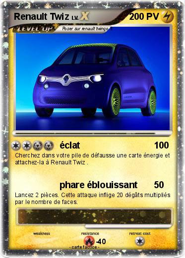 Pokemon Renault Twiz