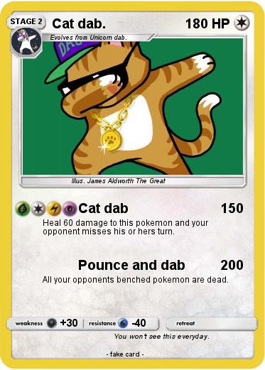 Pokemon Cat dab.
