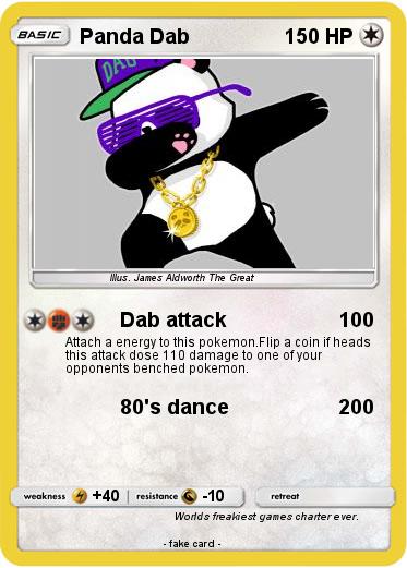Pokemon Panda Dab