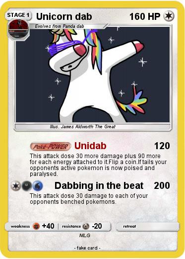 Pokemon Unicorn dab