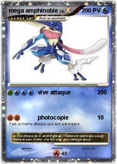 Pokemon mega amphinobie