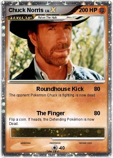 Pokemon Chuck Norris
