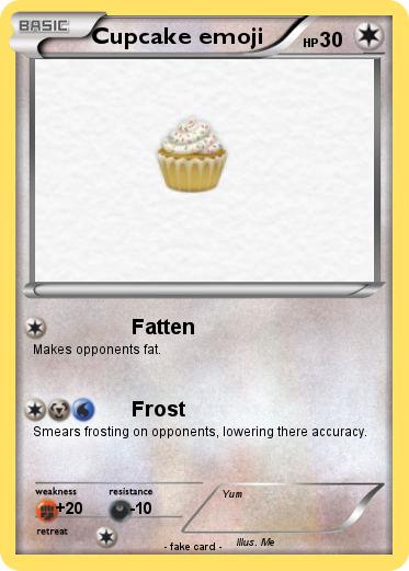 Pokemon Cupcake emoji