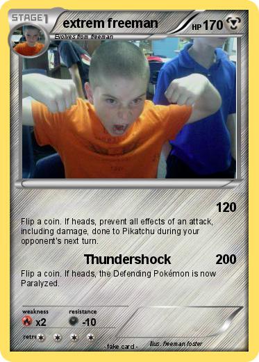 Pokemon extrem freeman