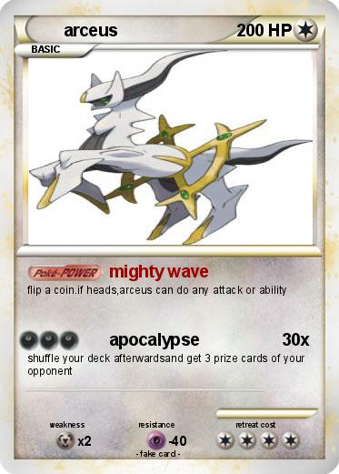 Pokemon arceus