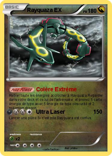 Pokemon Rayquaza EX