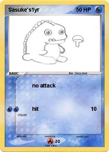 Pokemon Sasuke's1yr
