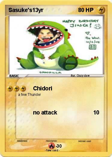 Pokemon Sasuke's13yr
