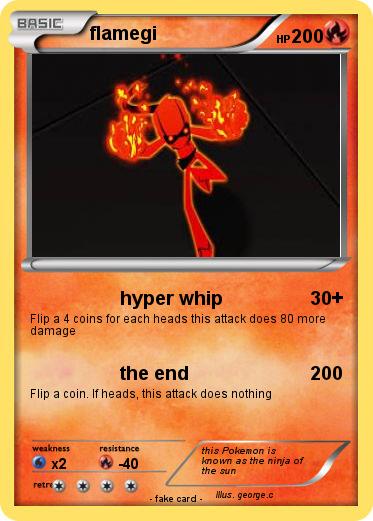 Pokemon flamegi
