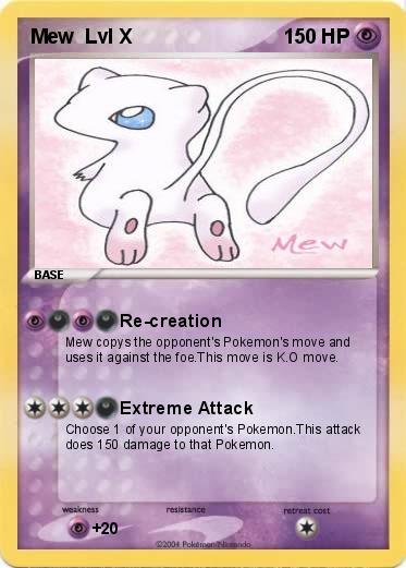 Pokemon Mew  Lvl X