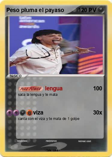 Pokemon Peso pluma el payaso