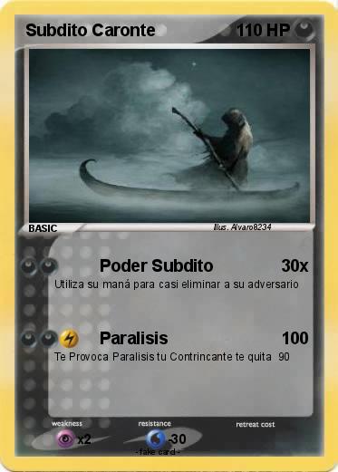 Pokemon Subdito Caronte