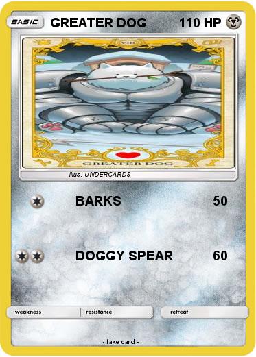 Pokemon GREATER DOG