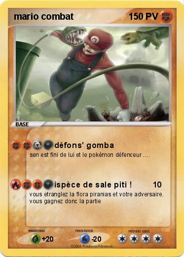 Pokemon mario combat