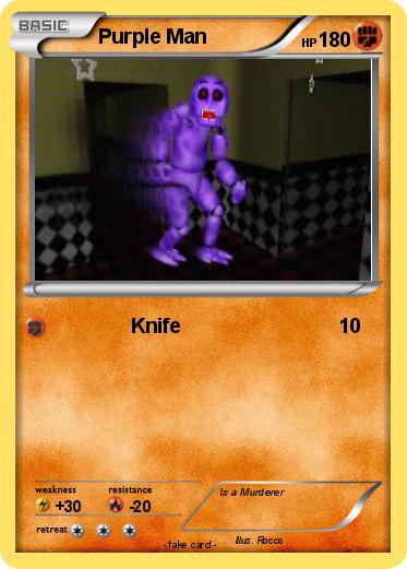 Pokemon Purple Man