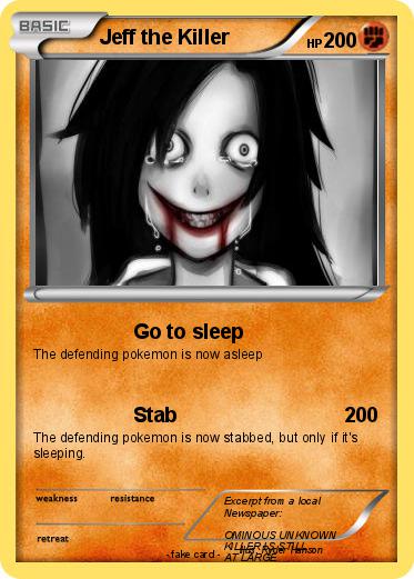 Pokemon Jeff the Killer