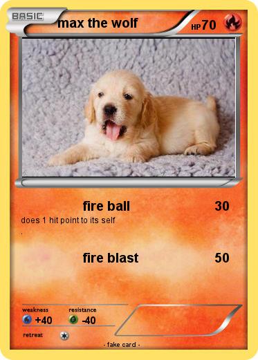 Pokemon max the wolf