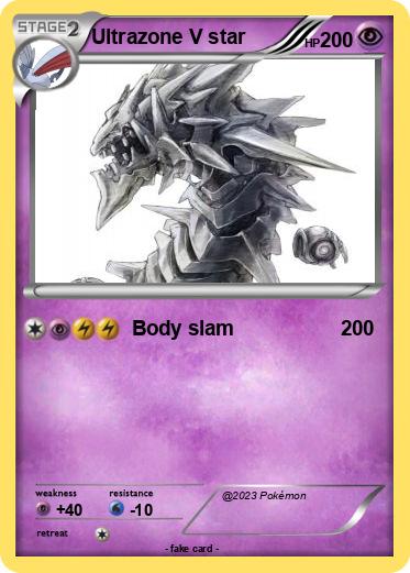 Pokemon Ultrazone V star