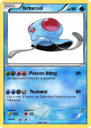 Pokemon Tentacool