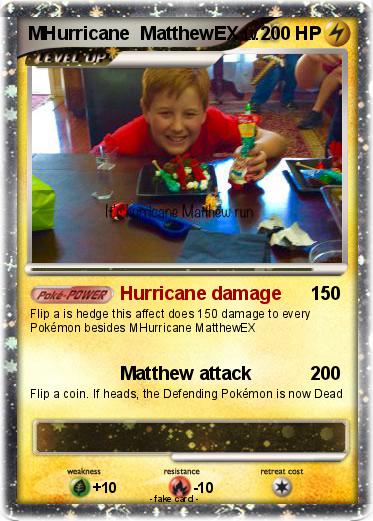 Pokemon MHurricane  MatthewEX
