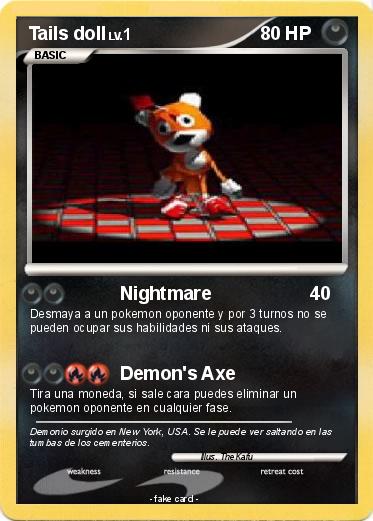 Pokemon Tails doll
